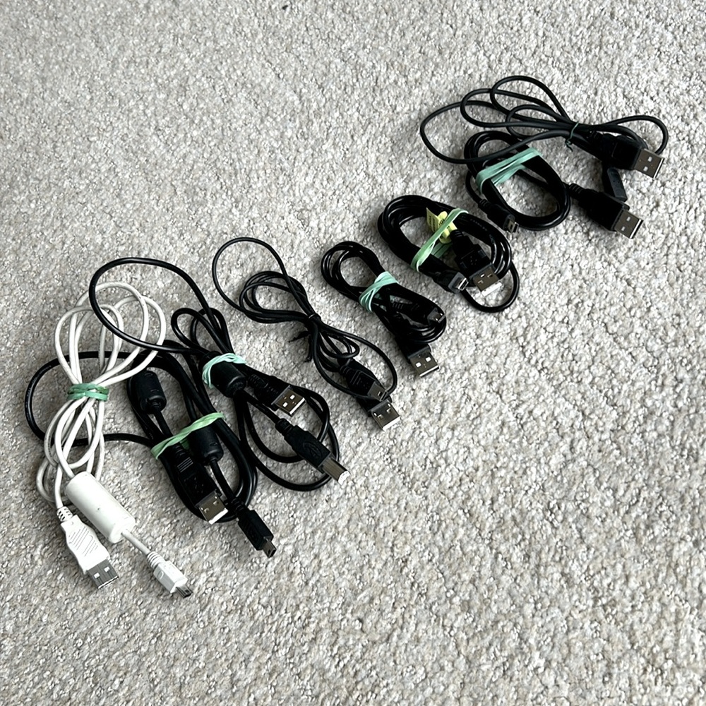USB camera and phone connector cables SUPER FAST SHIPPING